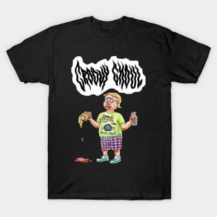 Groovy Ghoul Nerd Pizza T-Shirt